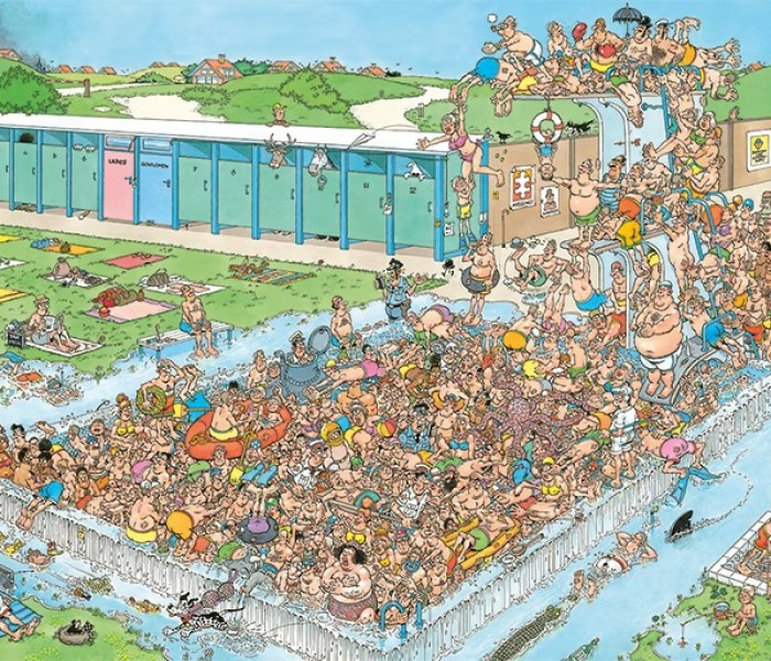 Puzzle - Jumbo - Teljes medence