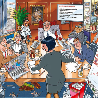 A szokásos üzletmenet! - WASGIJ Puzzle