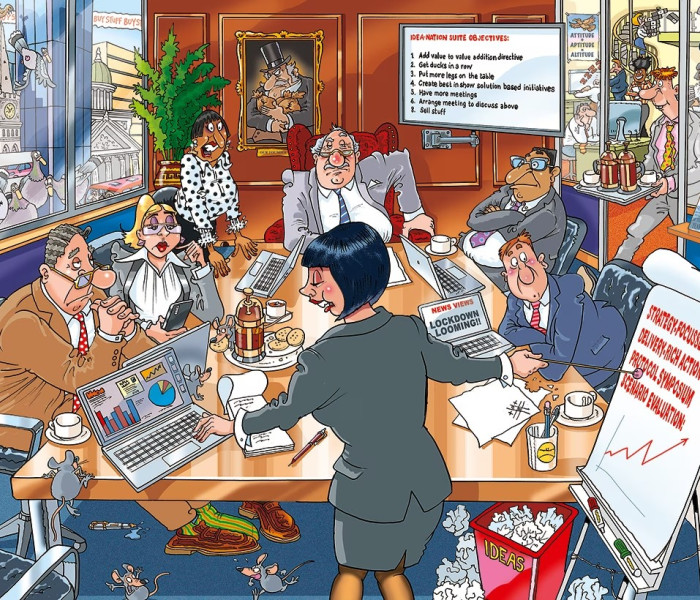 Puzzle - Jumbo - A szokásos üzletmenet! - WASGIJ Puzzle