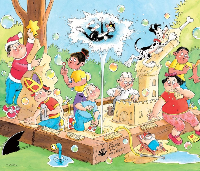 Puzzle - Jumbo - Homokozó