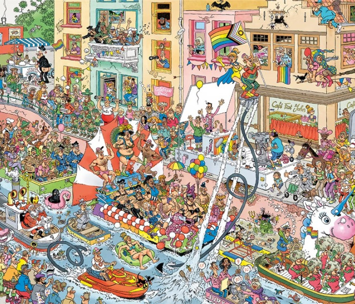 Puzzle - Jumbo - Büszkeség fesztivál