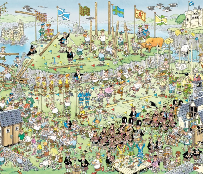 Puzzle - Jumbo - Skót Játékok