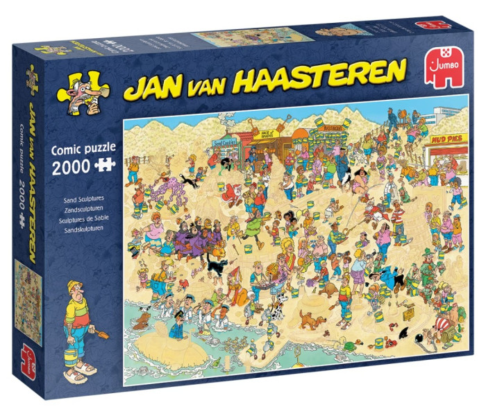Puzzle - Jumbo - Homokszobrok