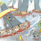 Puzzle - Jumbo - Sajtpiac + Vitorlásverseny