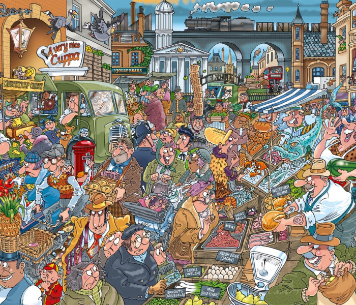 Puzzle - Jumbo - Szerves túlterhelés! - WASGIJ Puzzle