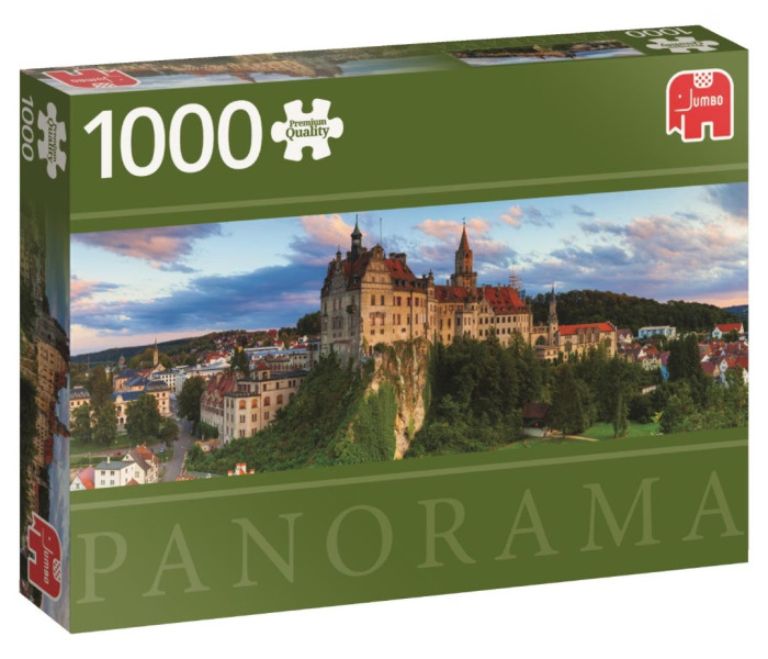 Puzzle - Jumbo - Sigmaringeni vár, Németország - Panoramatikus Puzzle