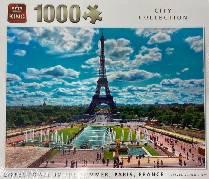 Puzzle - King - Eiffel-torony nyáron