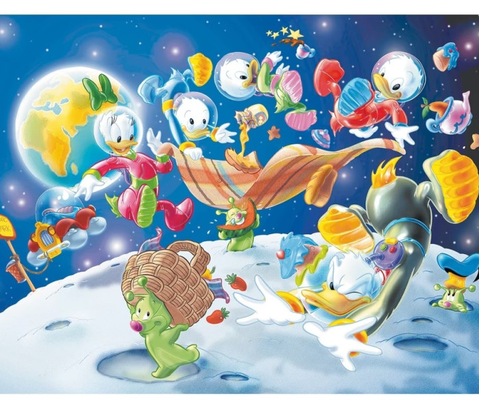 Puzzle - Lisciani - Kacsák az űrben - Maxi