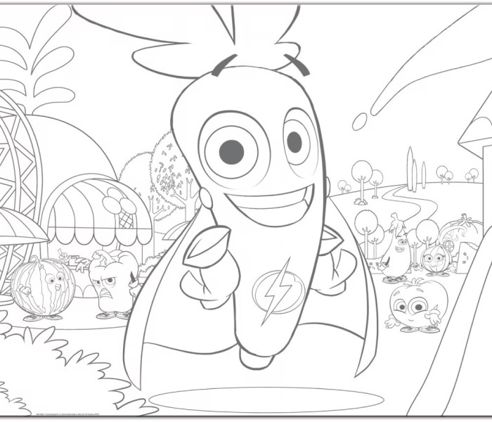 Puzzle - Lisciani - Sárgarépa a parkban - Maxi