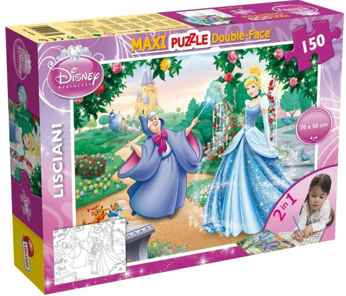 Puzzle - Lisciani - Hamupipőke - Maxi