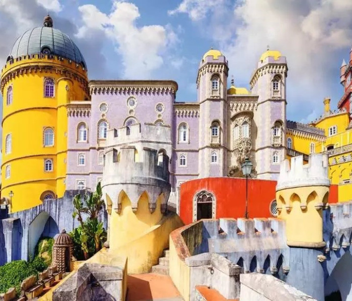 Puzzle - Ravensburger - Gyönyörű várak - Portugália