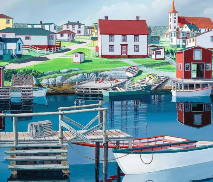 Puzzle - Ravensburger - Greenspond kikötő