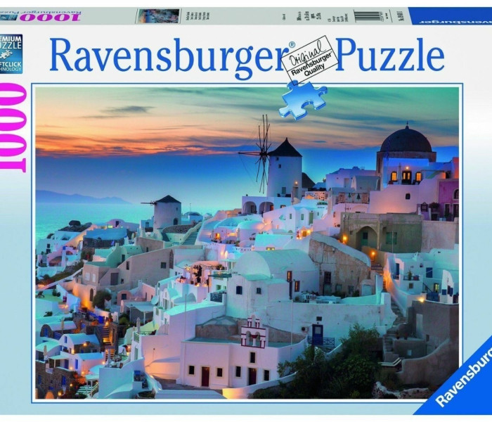 Puzzle - Ravensburger - Este Santorini szigetén