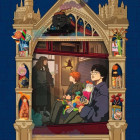 Puzzle - Ravensburger - Harry Potter úton Roxfortba