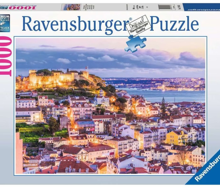 Puzzle - Ravensburger - Lisszabon és a Szent György-vár