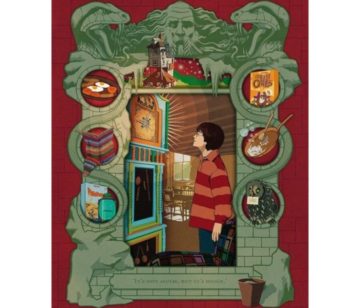 Puzzle - Ravensburger - Harry Potter a Weasleyéknél