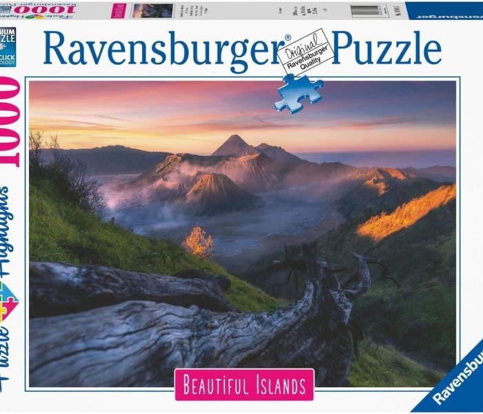 Puzzle - Ravensburger - Gyönyörű szigetek, Jáva, Bromo