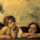 Puzzle - Ravensburger - Angyalok Sixtus Madonna