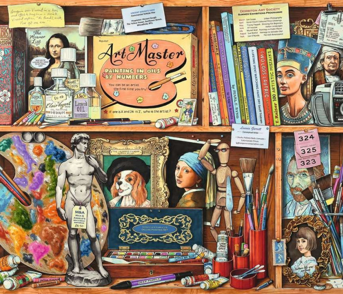 Puzzle - Ravensburger - Művészkabinet