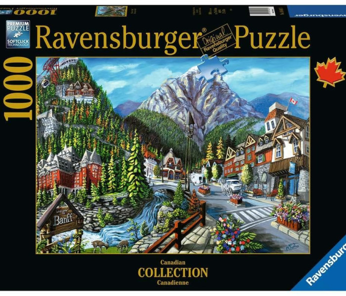Puzzle - Ravensburger - Üdvözöljük Banffban
