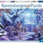 Puzzle - Ravensburger - Téli farkasok
