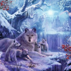 Puzzle - Ravensburger - Téli farkasok