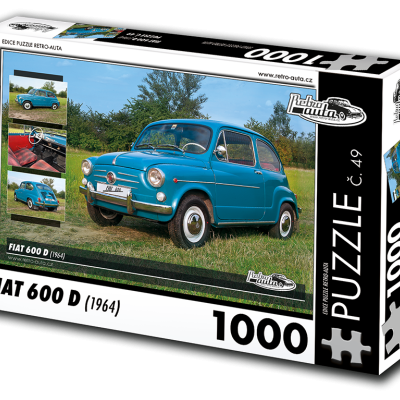 Puzzle Fiat 600 D (1964)