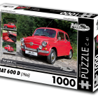 Puzzle - Retro-auta - Puzzle Fiat 600 D (1966)