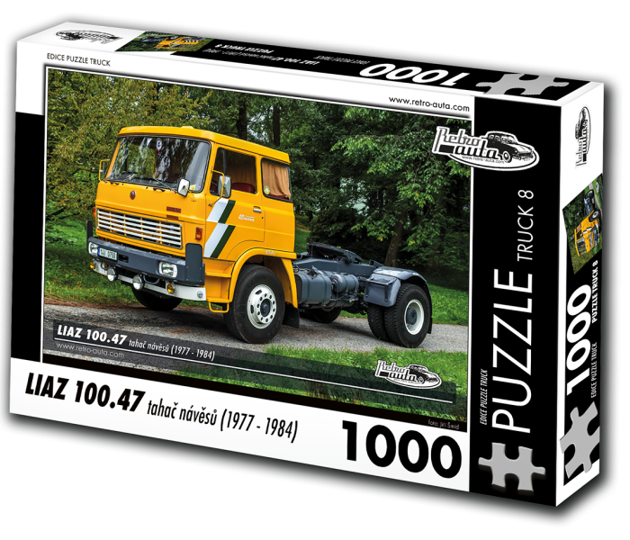 Puzzle - Retro-auta - Liaz 100.47 Nyerges vontató (1977-1984)