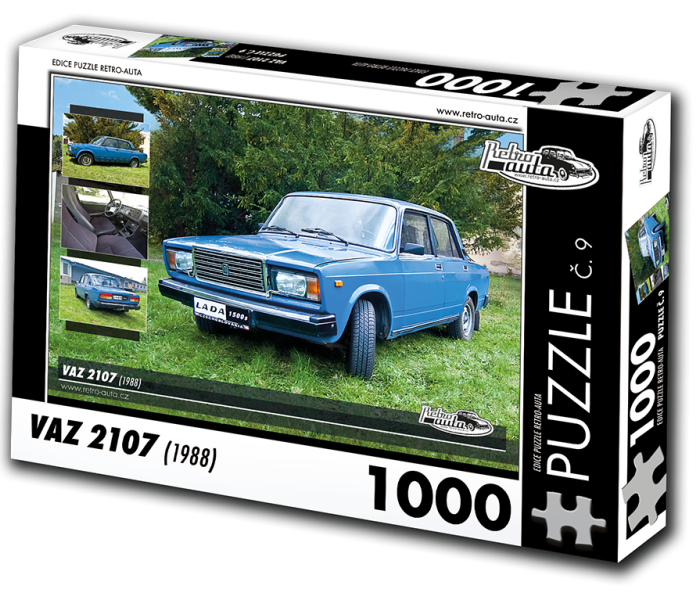 Puzzle - Retro-auta - Puzzle VAZ 2107 (1988)