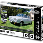 Puzzle - Retro-auta - Puzzle Skoda 100 L (1971)