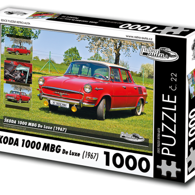 Puzzle Skoda 1000 MBG De Luxe (1967)