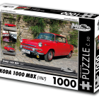 Puzzle - Retro-auta - Puzzle Skoda 100 MBX (1967)