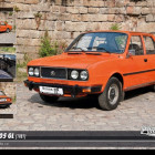 Puzzle - Retro-auta - Puzzle Skoda 105 GL (1981)