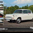 Puzzle - Retro-auta - Puzzle Skoda 1100 MBX (1968)