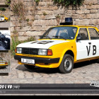 Puzzle - Retro-auta - Puzzle Skoda 120 L VB (1987)