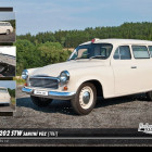 Puzzle - Retro-auta - Puzzle Skoda 1202 STW (1961)