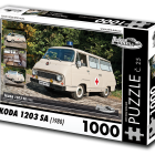 Puzzle - Retro-auta - Puzzle Skoda 1203 SA (1980)