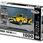 Puzzle - Retro-auta - Puzzle Skoda 130 RS (1977)