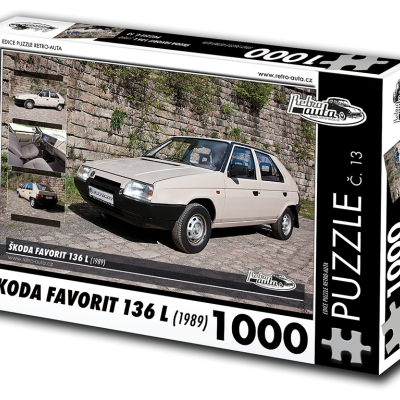 Puzzle Skoda Favorit 136 L (1989)