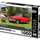 Puzzle - Retro-auta - Puzzle Skoda Felicia (1960)