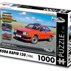 Puzzle - Retro-auta - Puzzle Skoda Rapid 130 (1986)