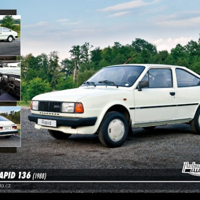 Puzzle Skoda Rapid 136 (1988)