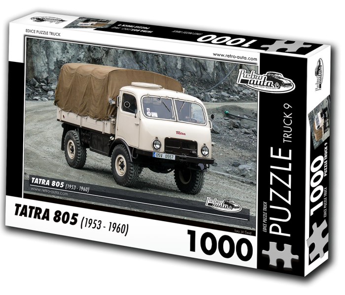 Puzzle - Retro-auta - Tatra 805 (1953-1960)