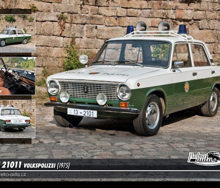 Puzzle - Retro-auta - Puzzle Vaz 21011 (1975)