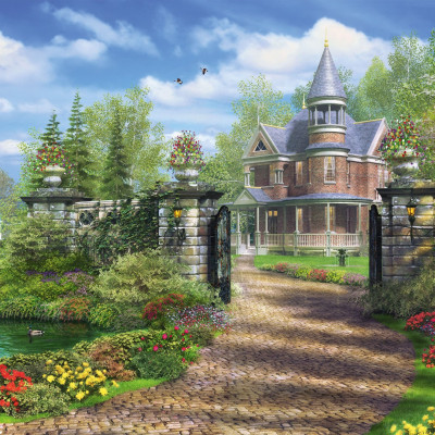 Idilli vidéki rezidencia