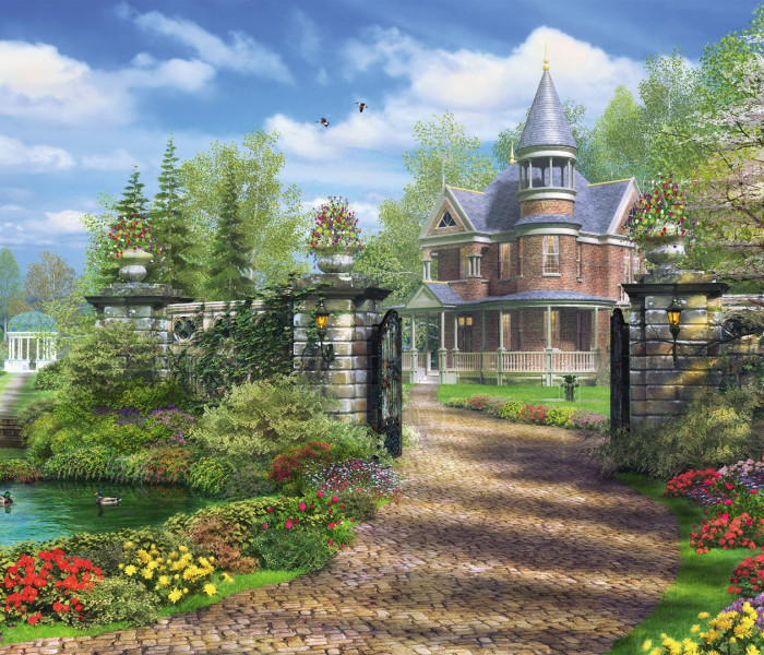 Puzzle - Schmidt - Idilli vidéki rezidencia