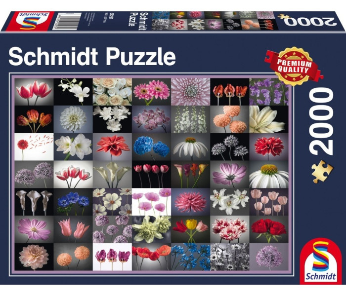 Puzzle - Schmidt - Virágos üdvözlőlap
