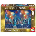 Puzzle - Schmidt - Tűzijáték a Szabadság-szobor felett