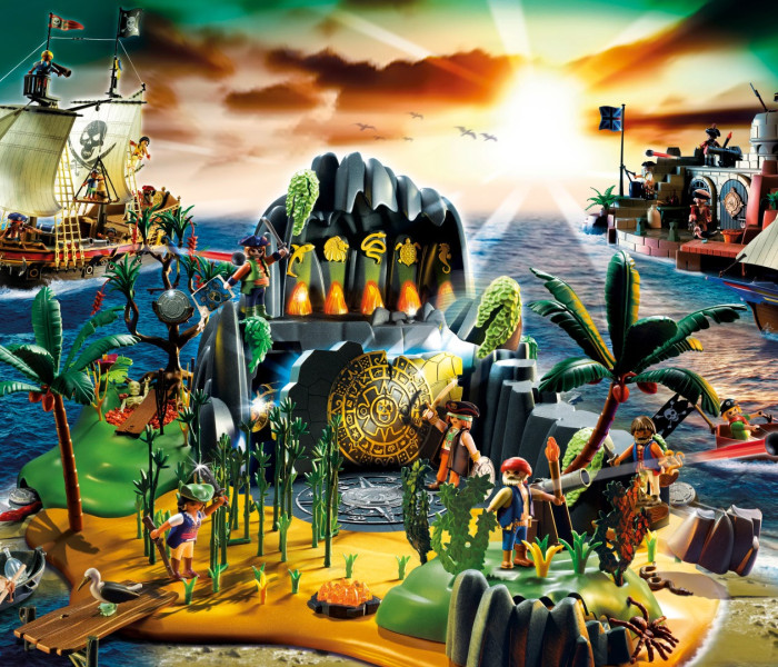 Puzzle - Schmidt - Kalózsziget + figura